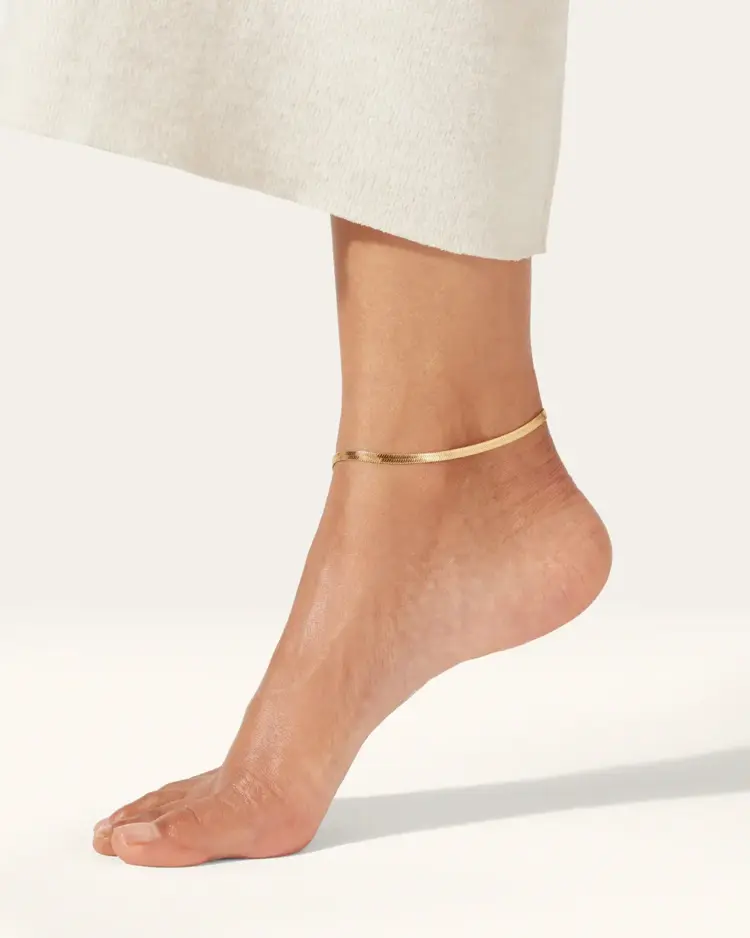 Jenny Bird Zeina Anklet Gold