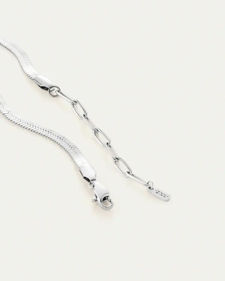 Jenny Bird Zeina Anklet Silver