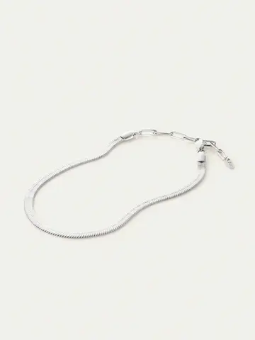Jenny Bird Zeina Anklet Silver