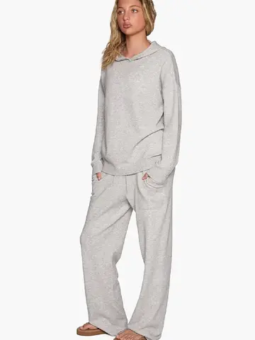 Sunday Sweater Hoodie Heather Grey