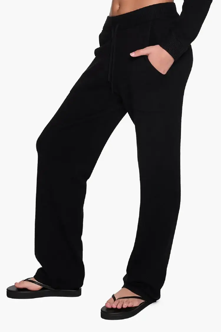 Sunday Sweater Pant  Black