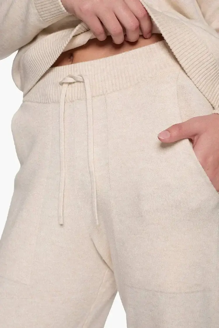 Sunday Sweater Pant Cream