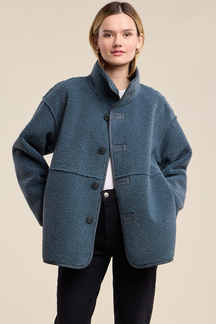 Velvet Shona Jacket Coal Dust