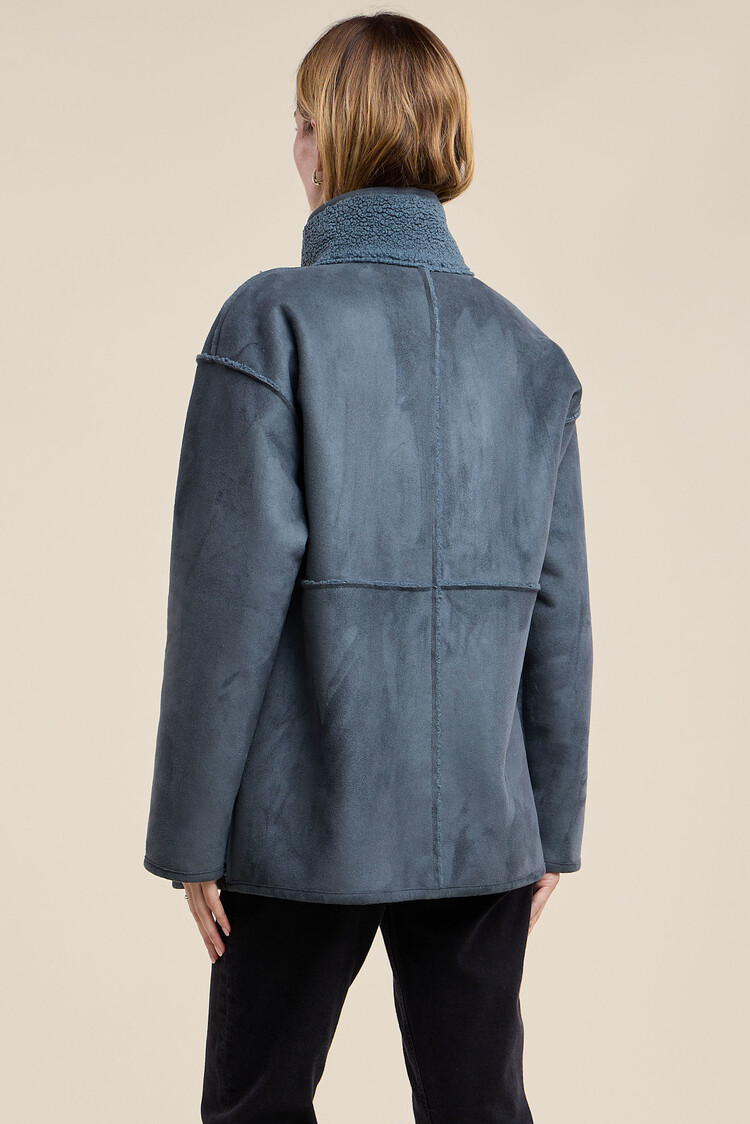 Velvet Shona Jacket Coal Dust