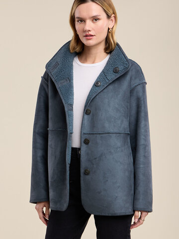 Velvet Shona Jacket Coal Dust