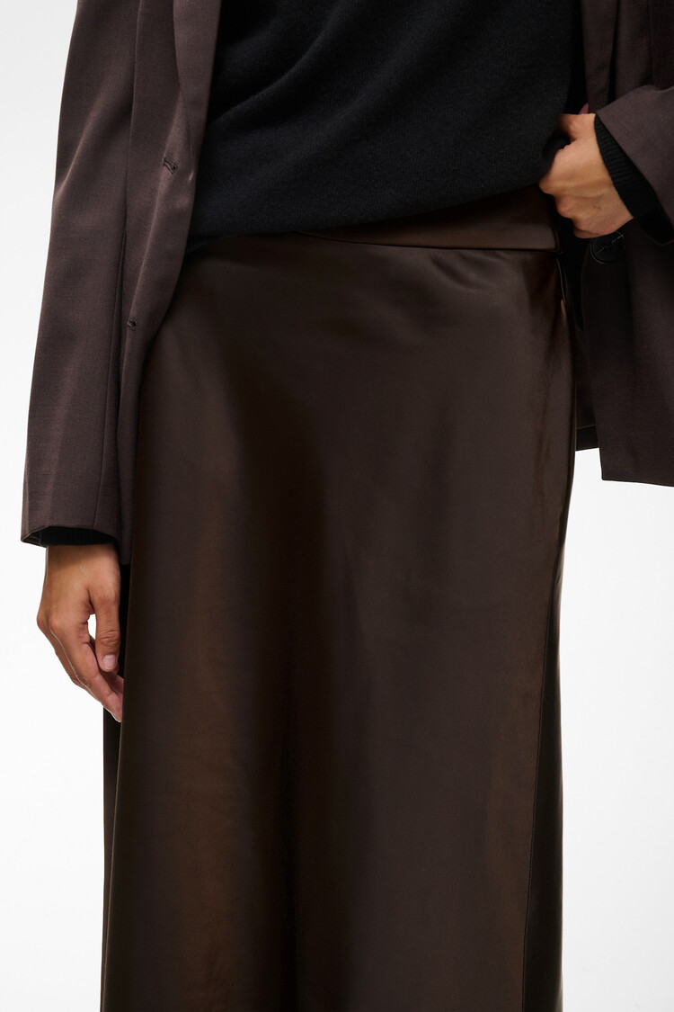 InWear Zilky Skirt Chocolate Brown