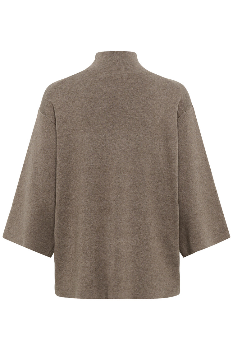InWear Tilda Highneck Pullover Cinder Melange