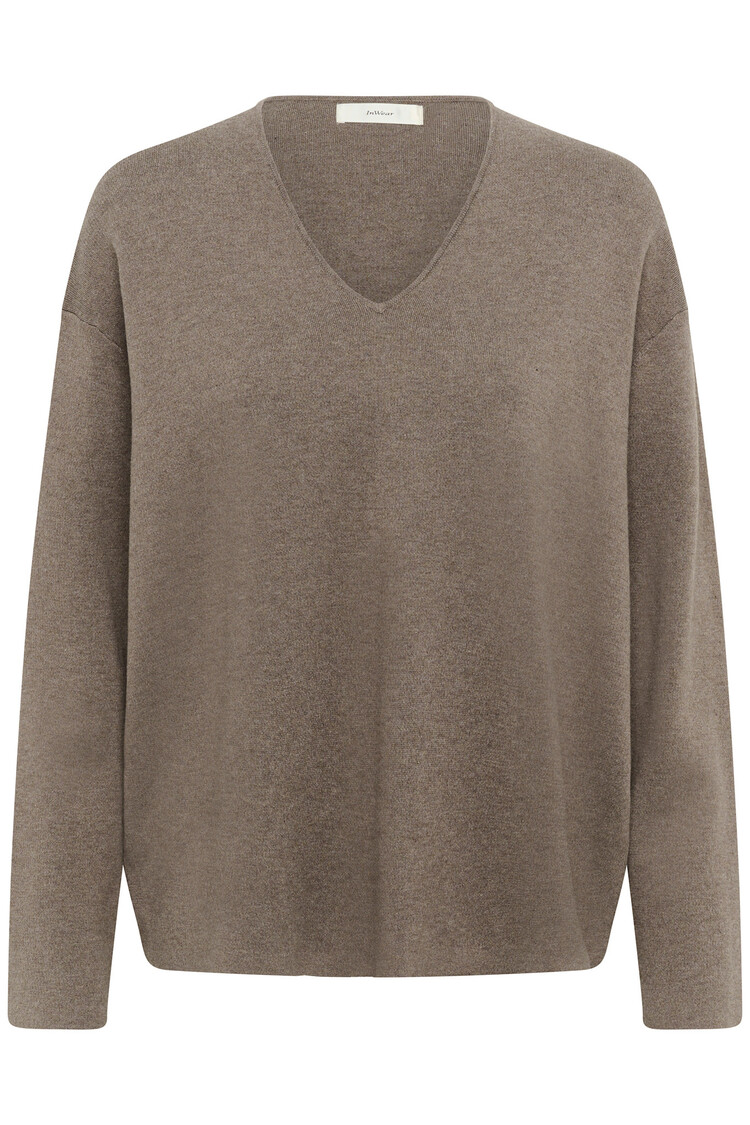 InWear Tilda V-Neck Pullover Cinder Melange