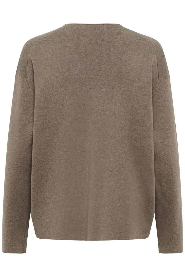 InWear Tilda V-Neck Pullover Cinder Melange