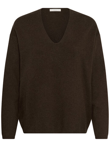 InWear Tilda V-Neck Pullover Chocolate Brown