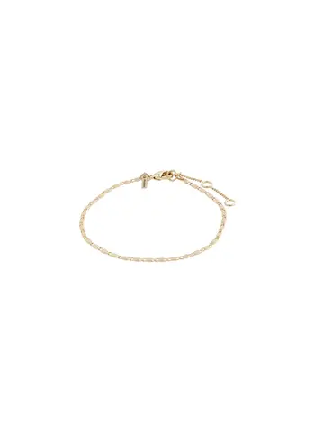 Pilgrim Jewellery PARISA Flat Link Chain Bracelet Gold
