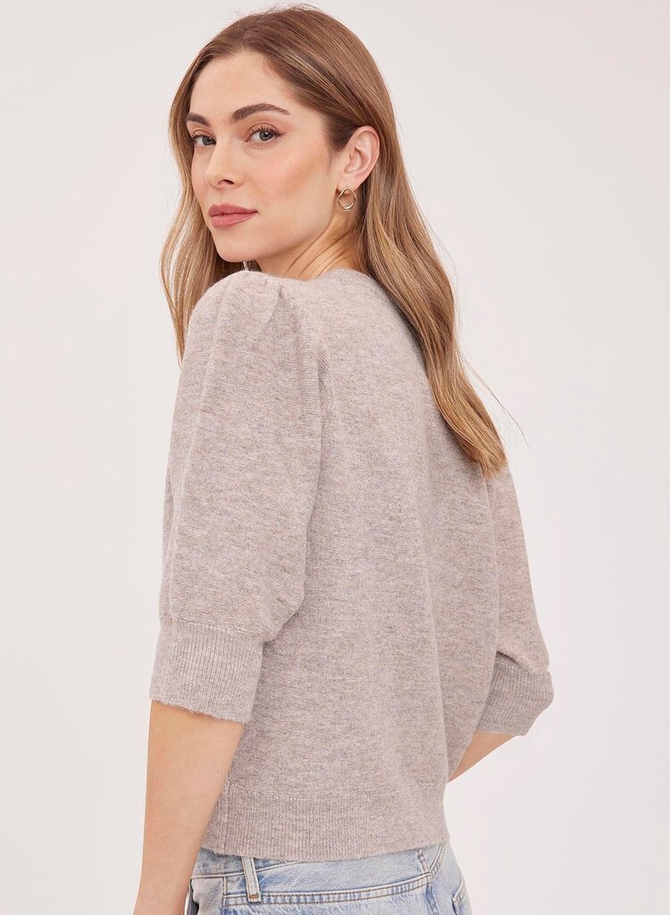 Gentle Fawn Hildi Cardigan Heather Latte