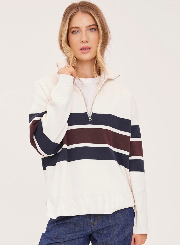 Gentle Fawn Idris Sweater Cream Stripe