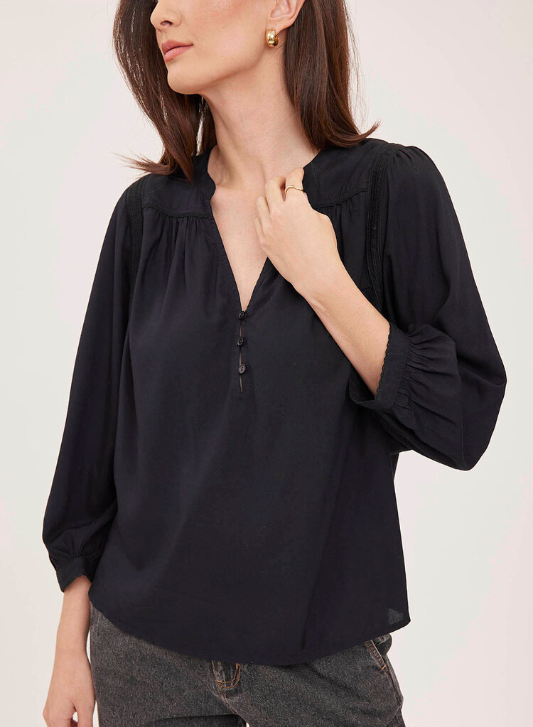 Gentle Fawn Ashlyn Top Black