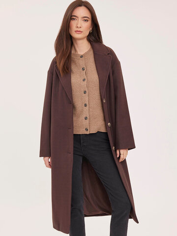 Gentle Fawn Agatha Coat Chocolate