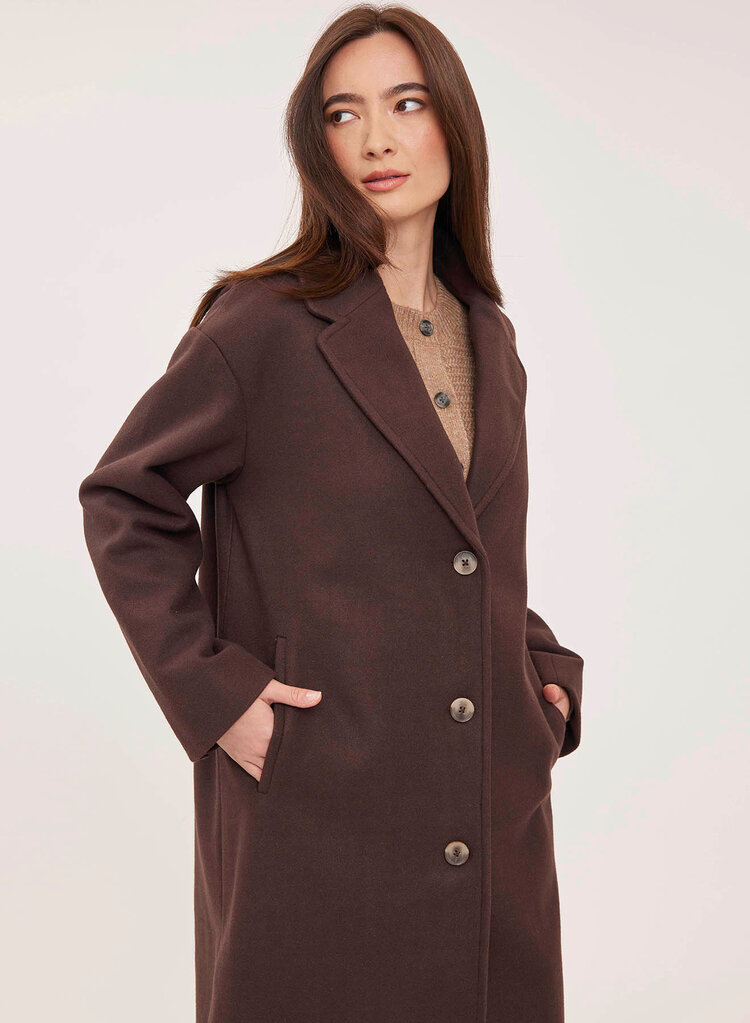 Gentle Fawn Agatha Coat Chocolate