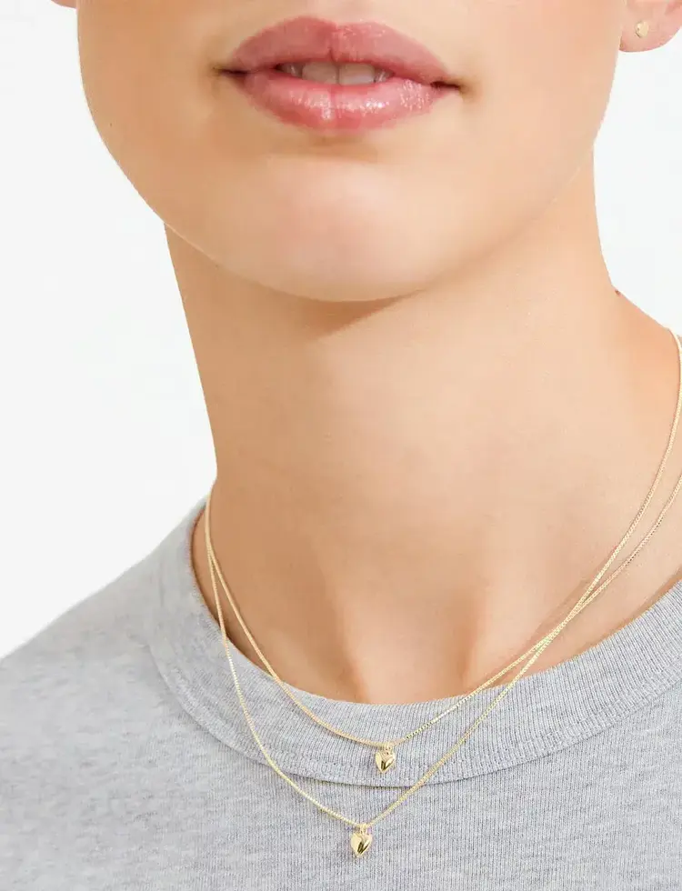 Pilgrim Jewellery PENINA Gift Set, Necklace & Earstuds Gold Plated