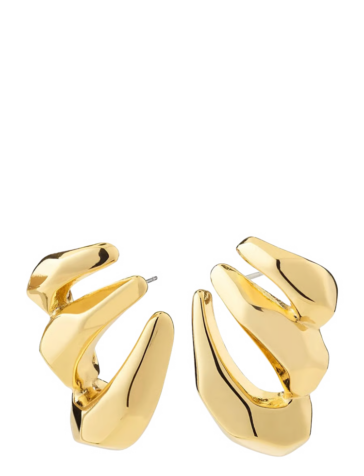 Pilgrim Jewellery PRESENCE Earrings Gold Plated