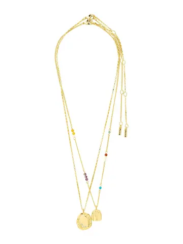 Pilgrim Jewellery HERE Necklace Gold Plated