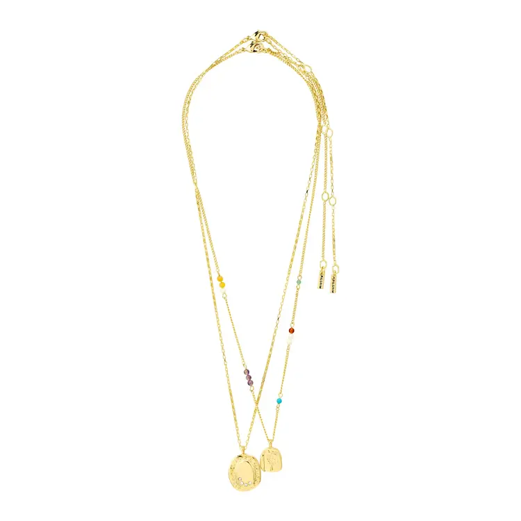 Pilgrim Jewellery HERE Necklace Gold Plated