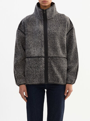 CORVY Polar Fleece Jacket Grey