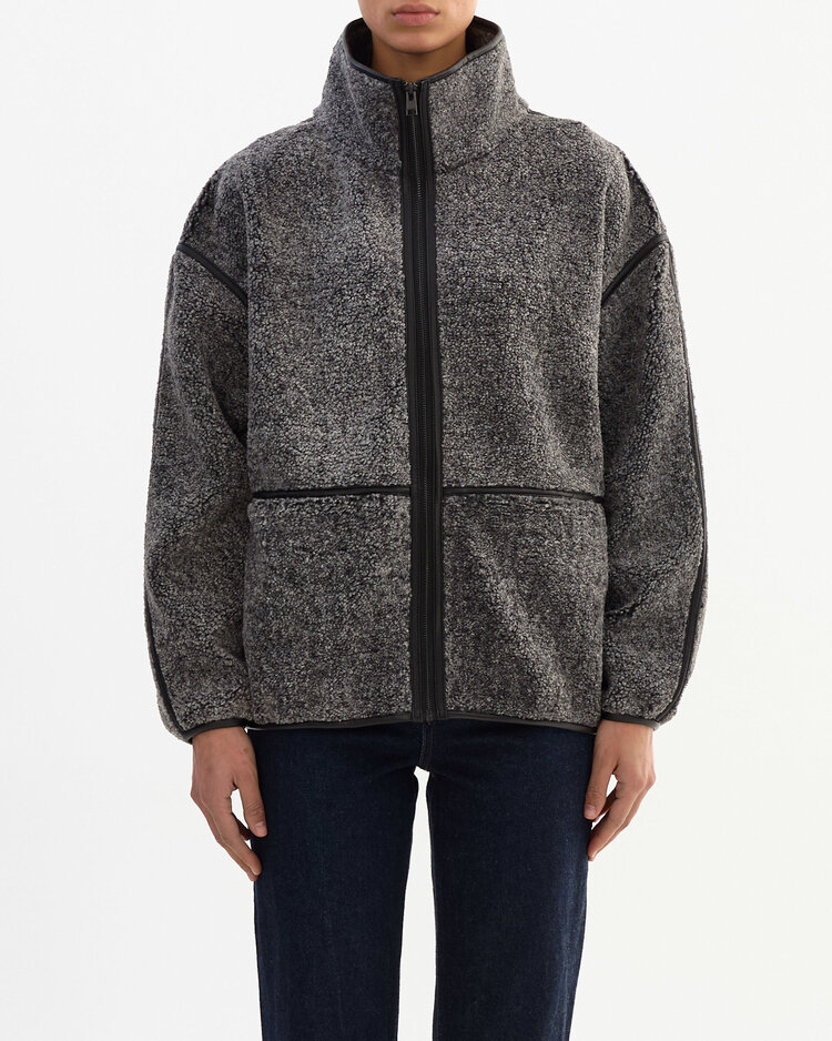 CORVY Polar Fleece Jacket Grey CORVYGRY