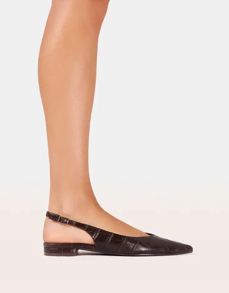 Billini Marielle Flat Chocolate Croc