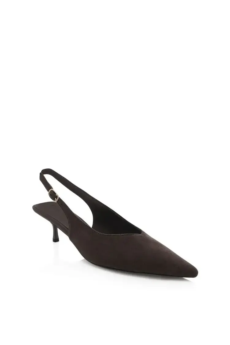Billini Winnefred Sling Pump Macchiato Suede