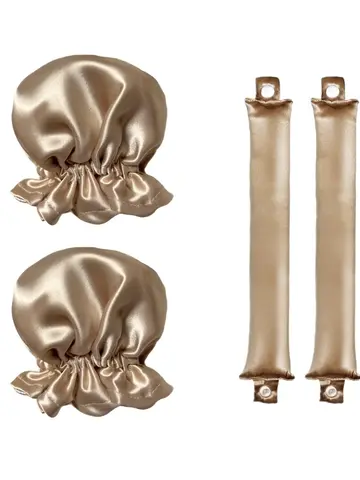 Honeylux Organic Silk Heatless Curlers Champagne
