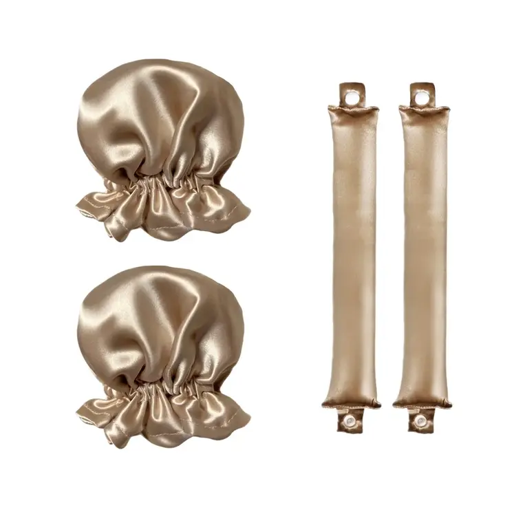 Honeylux Organic Silk Heatless Curlers Champagne