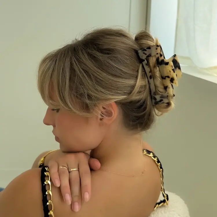 Honeylux Large Claw Clip Tortoise