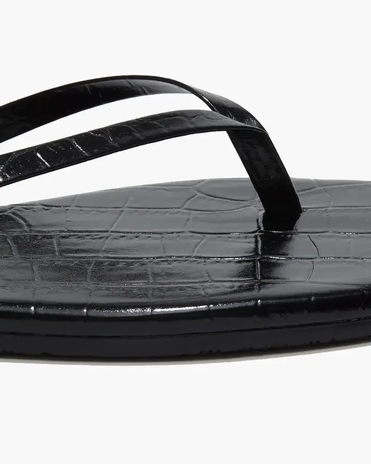 Square Toe Lily Sable Croc