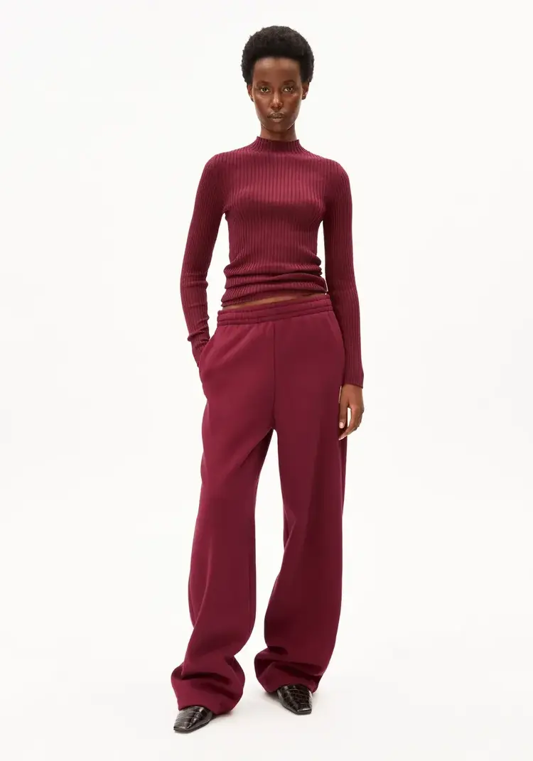 Armed Angels ALAANIA Knit Sweater Velvet Red