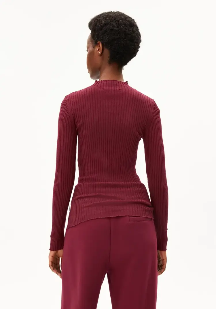 Armed Angels ALAANIA Knit Sweater Velvet Red
