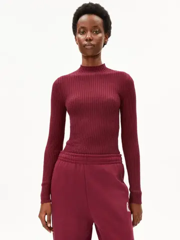 Armed Angels ALAANIA Knit Sweater Velvet Red