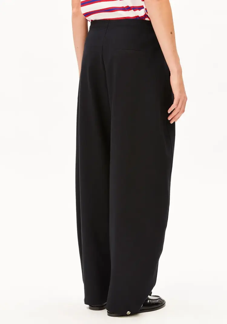 Armedangels Basic Jersey Barrel Pant Black
