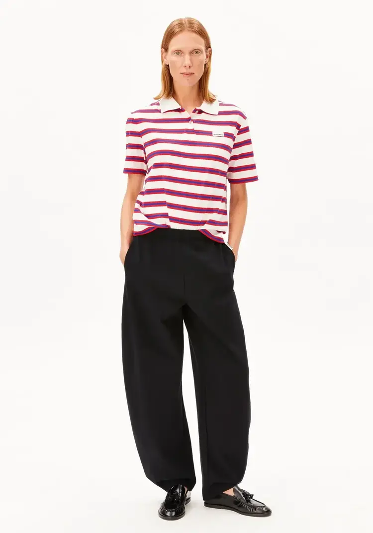 Armedangels Basic Jersey Barrel Pant Black