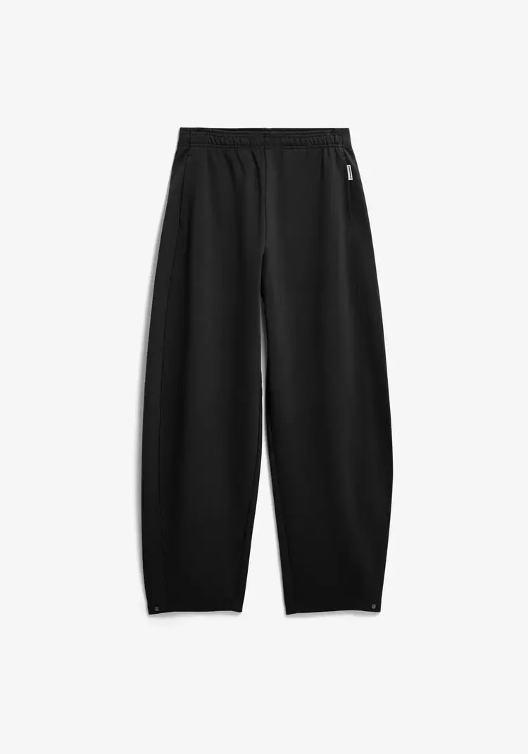 Armedangels Basic Jersey Barrel Pant Black