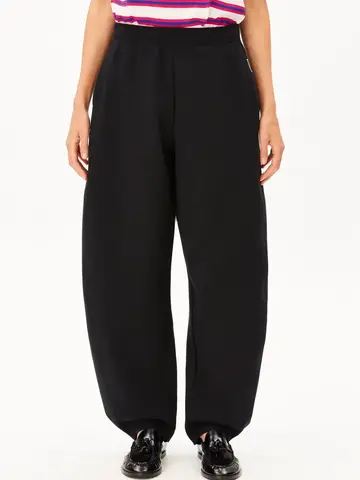 Armedangels Basic Jersey Barrel Pant Black