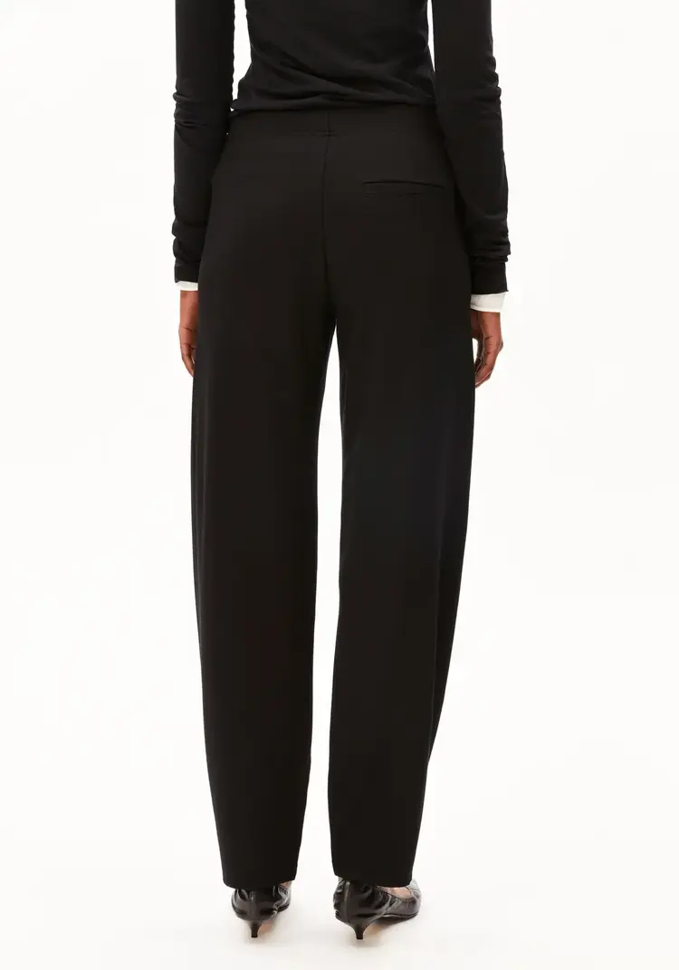 Armedangels Basic Jersey Barrel Pant Black