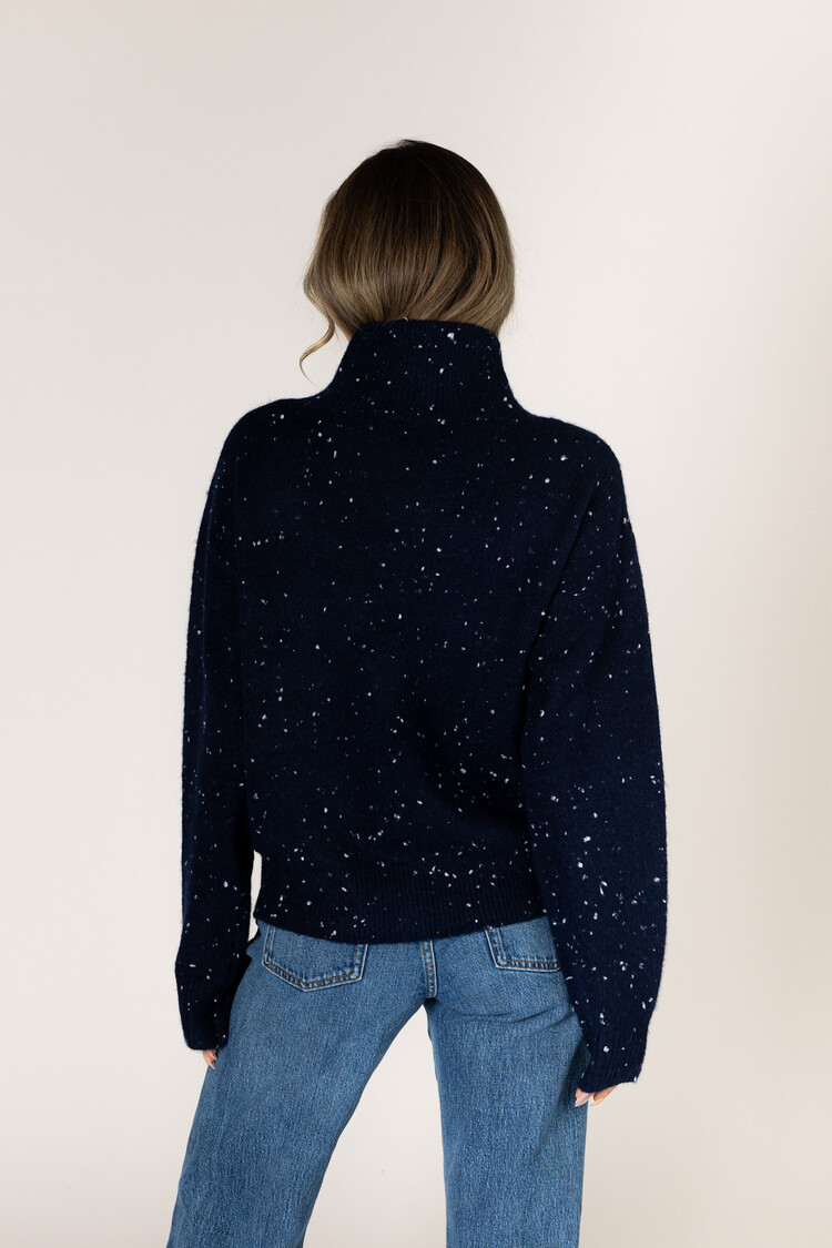 Macy Heart Fleck Sweater Periscope