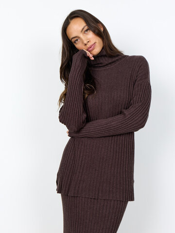 Soyaconcept Kanita 22 Pullover Chocolate Plum Melange
