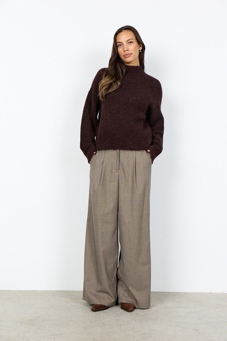 Soyaconcept Halla 3 Pullover Chocolate Plum