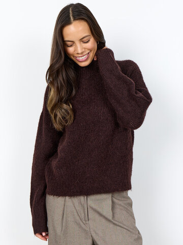 Soyaconcept Halla 3 Pullover Chocolate Plum