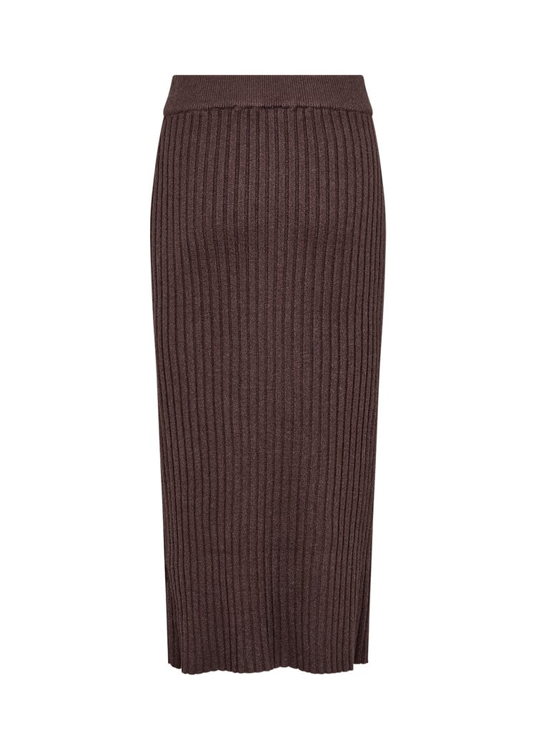 Soyaconcept Kanita 23 Skirt Chocolate Plum Melange