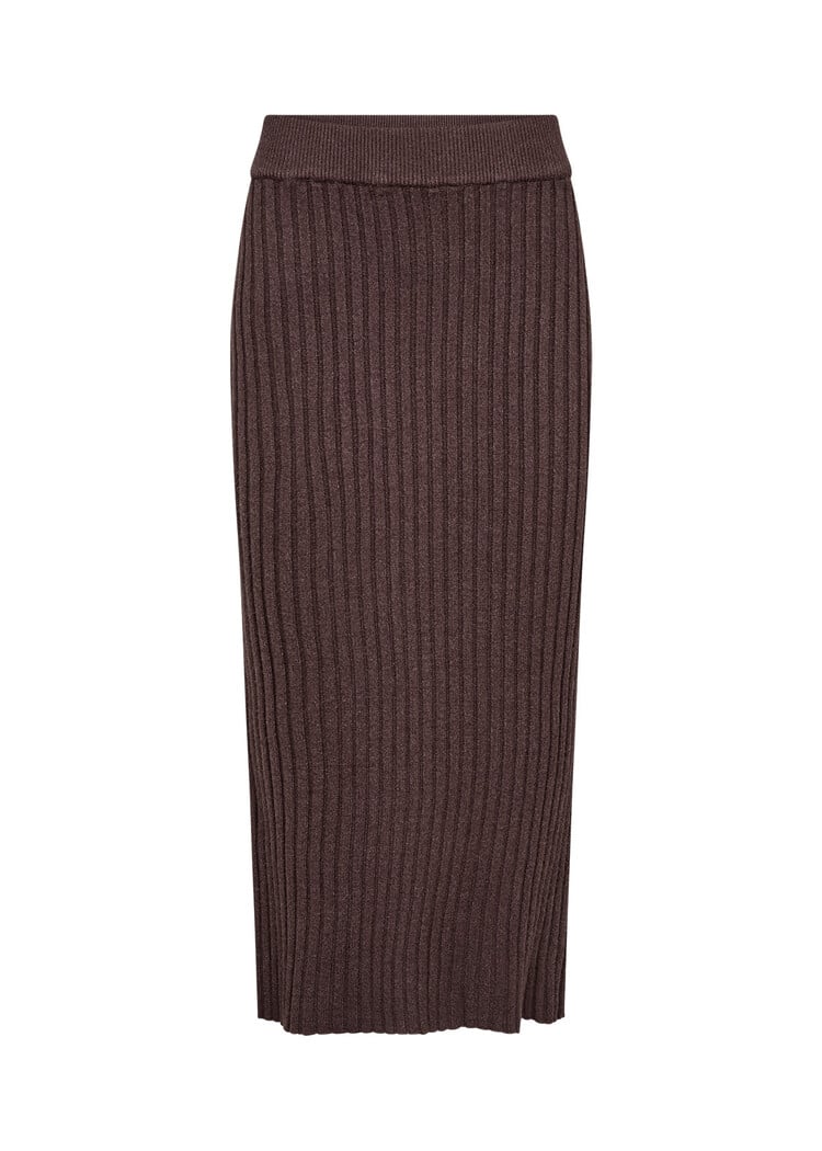 Soyaconcept Kanita 23 Skirt Chocolate Plum Melange