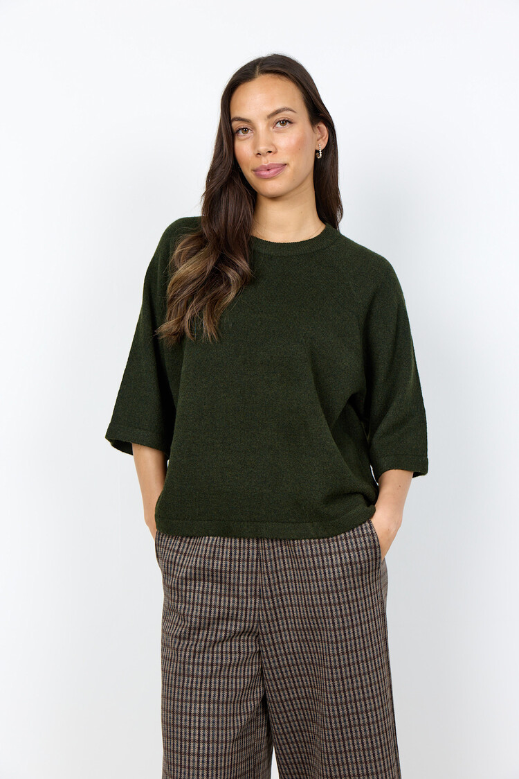 Soyaconcept Orlean 1 Pullover Forest Night Melange