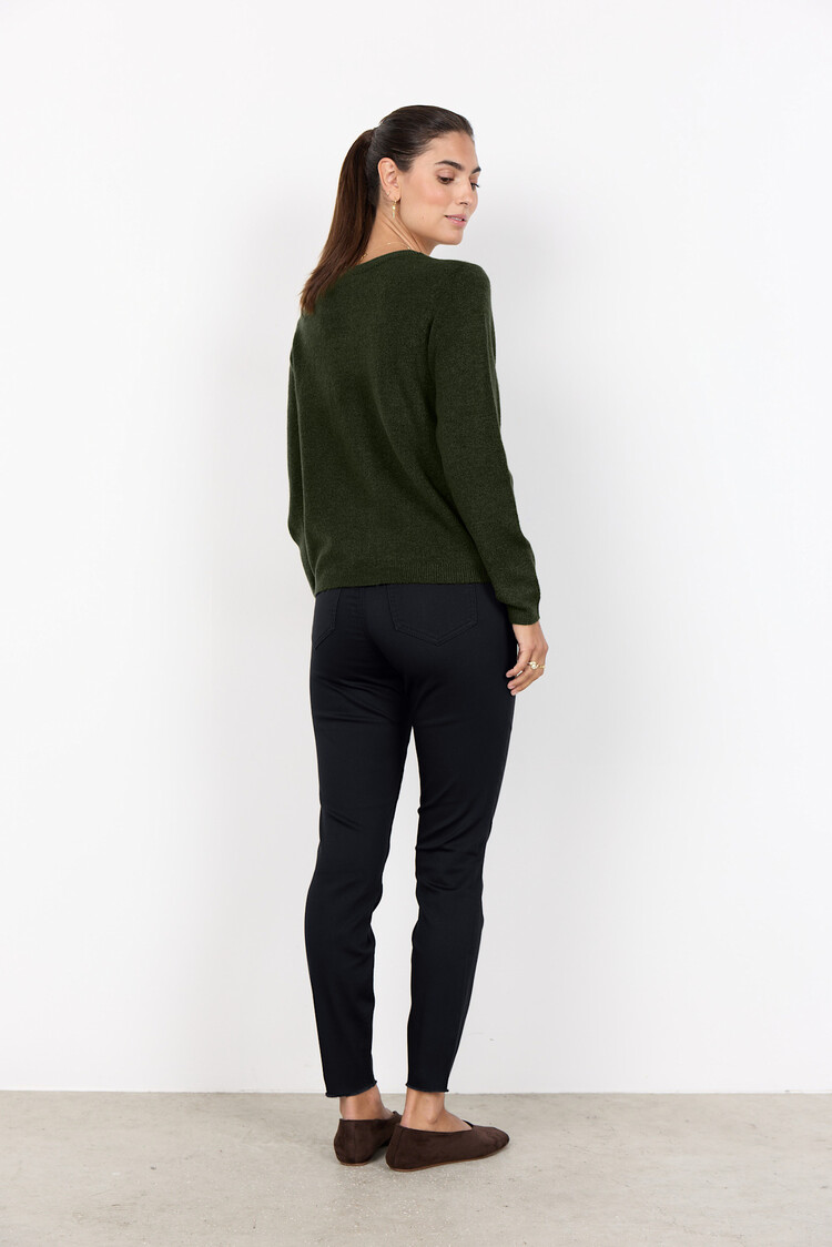 Soyaconcept Orlean 2 Cardigan Forest Night Melange