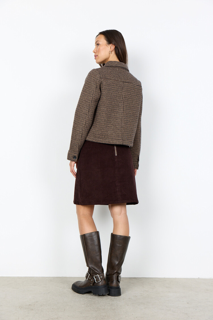 Soyaconcept Hasti Yd 1 Jacket Chocolate Plum Combi