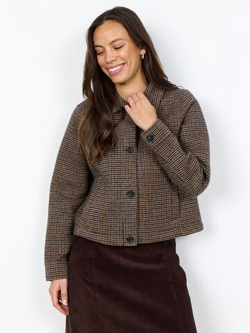 Soyaconcept Hasti Yd 1 Jacket Chocolate Plum Combi